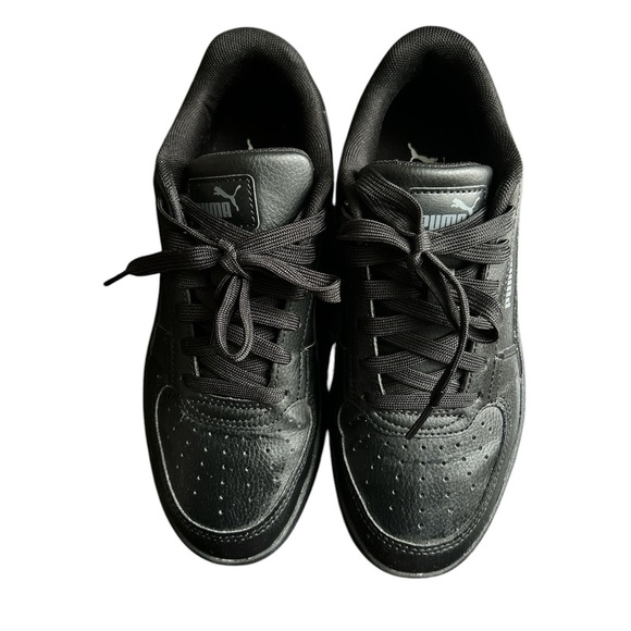 NWB Puma Carina Jr Sneakers - Black - Size US 5.5 - Picture 2 of 7